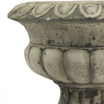 daiktų Augalų dubuo mažas vazono trofėjus antikvarinis betonas Ø15cm H13cm