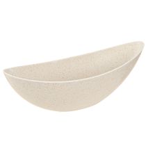 daiktų Augalų laivo plastikinis augalų dubuo smėlio spalvos 28×9×9cm 3vnt