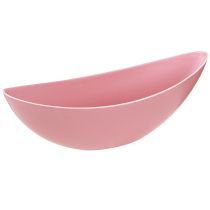 daiktų Augalų valtis plastikinis gėlių dubuo rožinis 28×9×9cm 3vnt