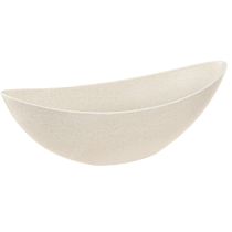daiktų Augalų valtis augalų dubuo smėlio spalvos margas L38,5cm 3vnt