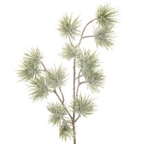 daiktų Dirbtinė eglės šaka, didelė pušies šaka žiemos dekoracijai, 55 cm, 3 vnt.