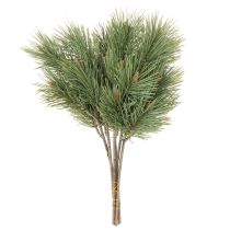 daiktų Dirbtinių pušies šakų dekoratyvinis ryšulėlis kompozicijoms 39cm 6vnt.