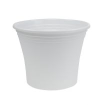 daiktų Plastikinis puodas “Irys” baltas Ø19cm H16cm 1 vnt
