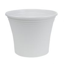 daiktų Plastikinis puodas “Irys” baltas Ø22cm H18cm 1 vnt