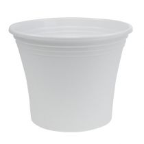 daiktų Plastikinis puodas “Irys” baltas Ø25cm H21cm 1 vnt