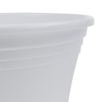 daiktų Plastikinis puodas “Irys” baltas Ø29cm H24cm 1 vnt