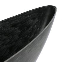 daiktų Plastikinė valtis antracitas 55,5 cm x 14,5 cm A17,5 cm, 1 vnt.