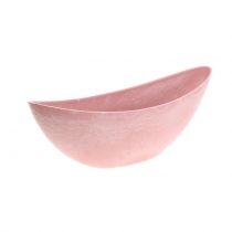 daiktų Dekoratyvinis dubuo augalų dubuo rožinis 34cm x 11cm H11cm