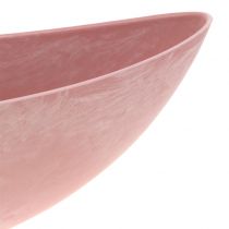 daiktų Dekoratyvinis dubuo augalų dubuo rožinis 34cm x 11cm H11cm