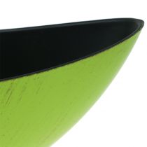 Deco dubuo augalų dubuo žalias juodas 34cm x 11cm H11cm