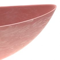 daiktų Dekoratyvinis dubuo augalų dubuo rožinis 39cm x 12cm H13cm