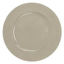 daiktų Įkroviklio plokštė Ø33cm platinos pilka