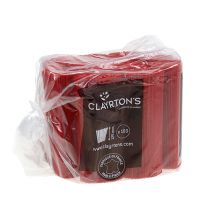 daiktų Plisuoti rankogaliai raudoni 12,5cm 100 vnt