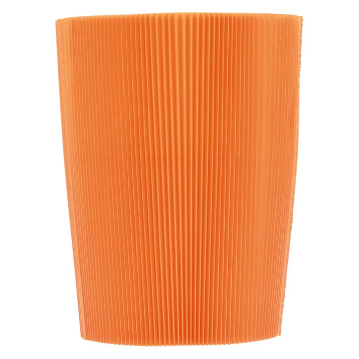 daiktų Plisuoti rankogaliai gėlių vazonams oranžiniai 14,5cm 100 vnt
