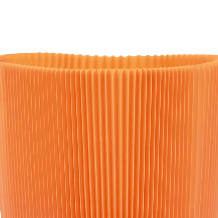 daiktų Plisuoti rankogaliai gėlių vazonams oranžiniai 14,5cm 100 vnt