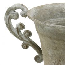 daiktų Antikvarinis puodelis pilkas Ø16,8cm H24,8cm