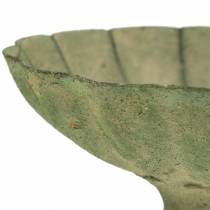 Puodelio dubuo senovinis žalias Ø13cm H11,5cm