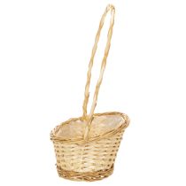 daiktų Dovanų krepšelis, maždaug 30 cm x 23 cm, šviesios spalvos