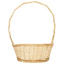 daiktų Dovanų krepšelis, maždaug 30 cm x 23 cm, šviesios spalvos