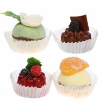 Tartletės dirbtinai surūšiuotos 4cm 4vnt