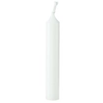 daiktų Lėlių žvakės 10 mm Wiedemann žvakės baltos 65/10 50 vnt.