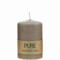 daiktų Gryna stulpo žvakė ruda 90/60 natūralaus vaško žvakė tausojanti stearino rapsų žvakių puošmena