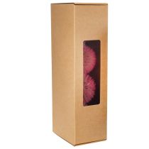 daiktų Džiovintos gėlės, milžiniška kiaulpienė, elegantiškas namų aksesuaras, 12 cm, 4 vnt.