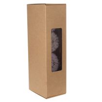 daiktų Džiovintos milžiniškos kiaulpienės gėlės moderniam interjerui, 12 cm, 4 vnt.