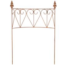 daiktų Metalinis sodo kuolų grotelės gėlynams ir universaliam sodo dekoravimui, 60 cm