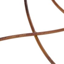 daiktų Metalinės sodo grotelės su išlenktu dizainu vijokliniams augalams, 110 cm