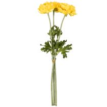 daiktų Dirbtinis ranunkulis kaip viena gėlė elegantiškai ir nereikalaujančiai priežiūros dekoracijai, 51 cm, 3 vnt.