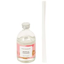 daiktų Kambario kvapų difuzorius su egzotišku kokosų ir mangų aromatu ilgalaikiam gaivumui namuose, 19 cm, 2 vnt.