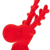 daiktų Dekoratyvinė raudonojo elnio figūrėlė, gulinti, modernaus dizaino, 24 cm, 2 dalys