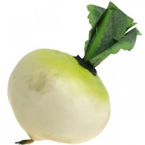 daiktų Ridikėlių dirbtinė kreminė maistinė manekenė Ø9cm H13cm