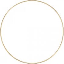 daiktų Metalinis žiedo dekoro žiedas Scandi žiedas deco kilpa auksinis Ø40cm 4vnt