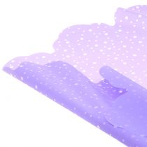 Rondella taškeliai violetiniai Ø68cm 50p