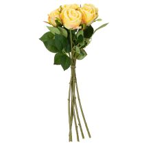 daiktų Rožių puokštė elegantiškam svetainės dekoravimui 44 cm 6 vnt.