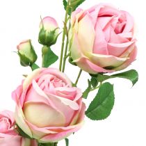 daiktų Rožės šakelė rožinė 100cm