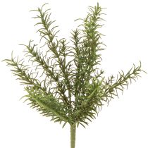 daiktų Rozmarino dirbtinės žolės su 8 šakomis ir stiebu 32cm 3 vnt