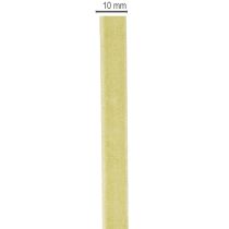 daiktų Dekoratyvinė aksominė juostelė floristikai ir kūrybiniams projektams, 10 mm x 20 m