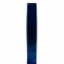 daiktų Aksominė juostelė mėlyna 20mm 10m