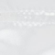 daiktų Dovanų maišeliai, atlasiniai maišeliai, balti, 6,5 x 10 cm, 10 vnt.