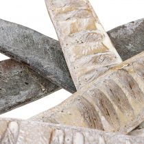 daiktų Scaletta ankštis balta skalbta 25 vnt