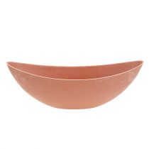 daiktų Dubuo plastikinis šviesiai oranžinis 39cm x 13cm H13cm