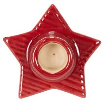 daiktų Žvaigždės formos žvakidės kūginėms žvakėms, Advento ir Kalėdų, 8 cm, 2 vnt.