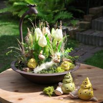 daiktų Sodinimui skirtas vazonas, idealiai tinkantis lauko erdvėms, su čiaupo dizaino elementu, 36 cm