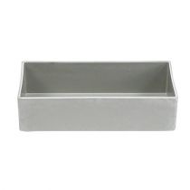 daiktų Dubuo kvadratinis pilkas 20cm x 10,5cm H5cm