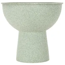 daiktų Modernus apvalus vazonas ant aukšto pagrindo, 18 cm