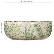 daiktų Kaimiško stiliaus dubuo su unikaliu raštu, 20 cm