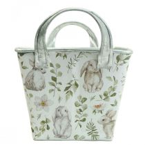 daiktų Jardiniere sodintuvas metalinis 20×12,5×10cm